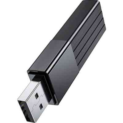 Зчитувач флеш-карт HOCO USB3.0 to microSD, microSDHC, microSDXC, SD, SDHC, SDXC, HB20 Black (6931474735218) Вінниця