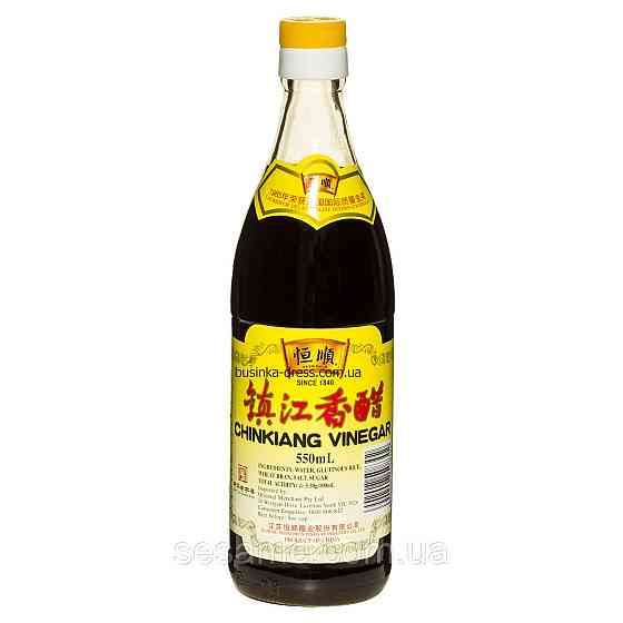 Китайский рисовый уксус темный Чинкиангский 550ml (Китай) Харьков