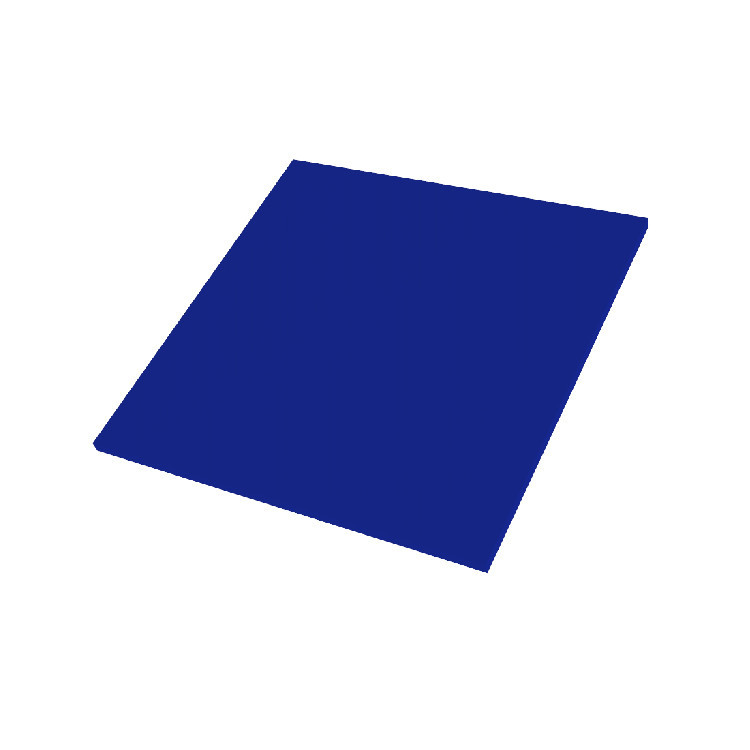 Акриловий квадрат синій 3мм 350х350мм Київ - фото 1