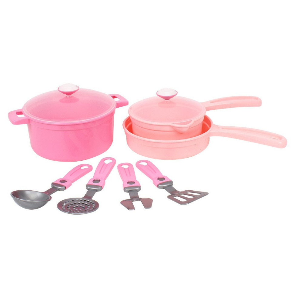 Дитяча іграшка "Набір посуду рожевий" 0075TXK 9 предметів Вінниця - фото 2
