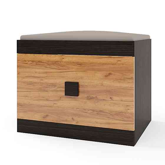 Тумба для взуття Еверест Соната ТО-600 60х38х45 темний венге + дуб крафт золотий (DTM-2211) Дніпро