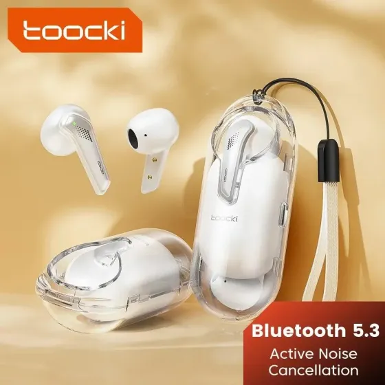 Бездротові навушники із чудовим звуком Toocki H69 Bluetooth 5.3 HIFI Stereo Запоріжжя