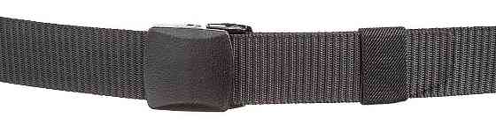 Стильний текстильний чоловічий ремінь Vintage 20228 Чорний Київ