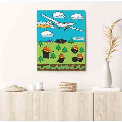 Картина по номерам Orner Чорнобаївка 40х50 см (orner-1669) Вінниця