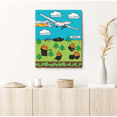 Картина по номерам Orner Чорнобаївка 40х50 см (orner-1669) Вінниця - фото 6