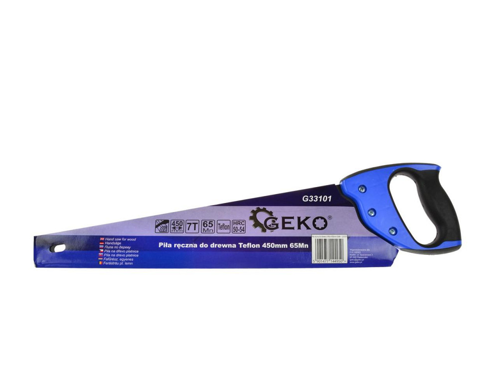 Пилка деревини "GeKo" тефлонова  7зуб./дюйм 400мм Киев - изображение 2