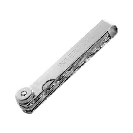 Комплект щупів 0,04-0,63 мм, 26 шт. INTERTOOL AT-0003 Київ