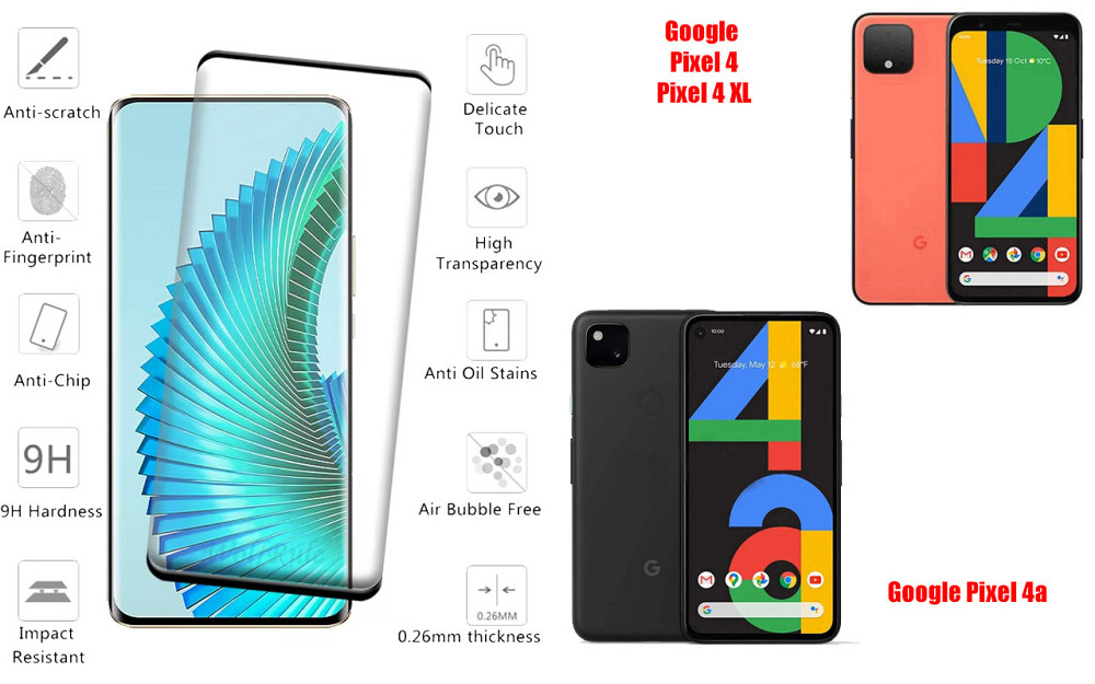 Защитное стекло HyperGlass Pro для Google Pixel 4, Pixel 4a, Pixel 4 XL – максимальная чувствительность и Киев - изображение 2