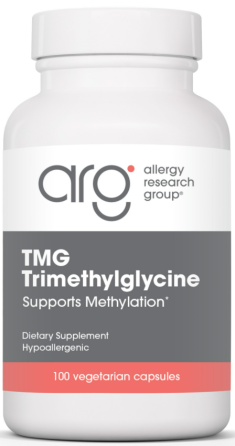 Триметилгліцин (Бетаїн) Allergy Research Group TMG Trimethylglycine 100 капс Київ
