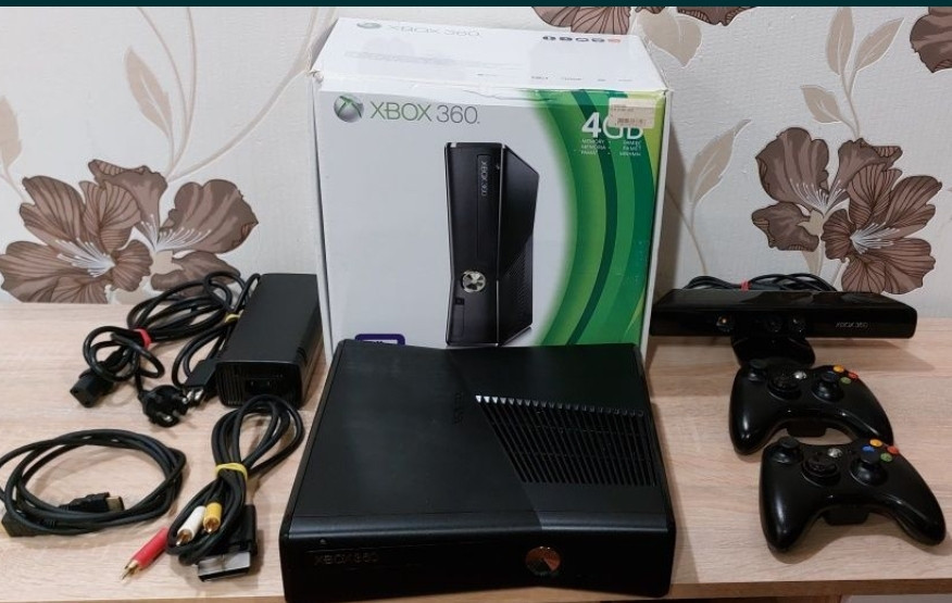 Приставка Xbox 360 slim 320 gb + kinect. Киев - изображение 2