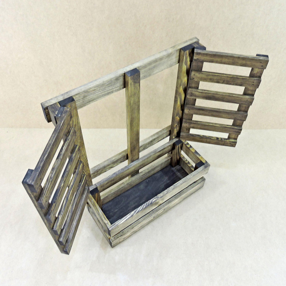 Полиця настінна для квітів "Лімейра" капучино Миколаїв - фото 5