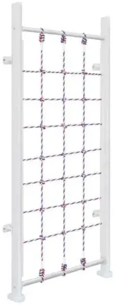 Тренажер Małpiszon siatka wspinaczkowa drewniana biała Киев