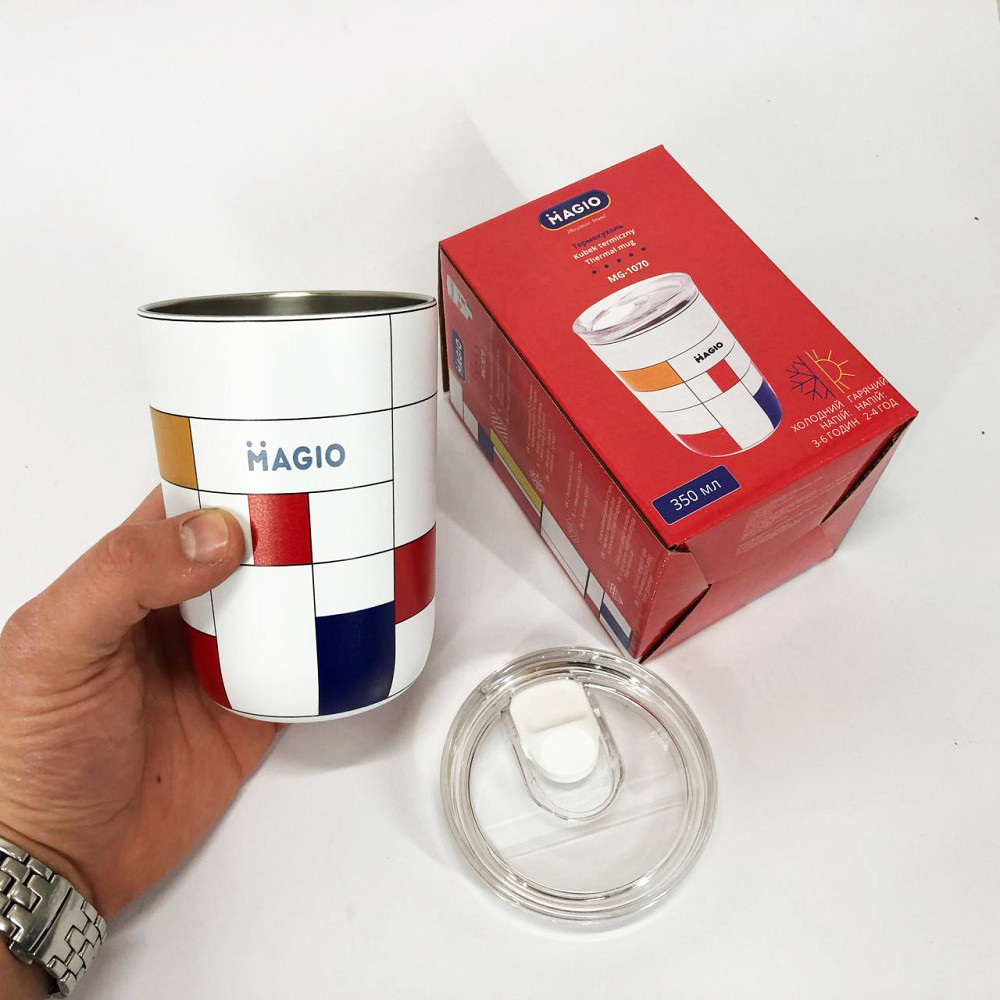 Термочашки для горячих напитков Magio, Термос для теплых напитков, Термос в виде бутылки OZ-21 Львов - изображение 1