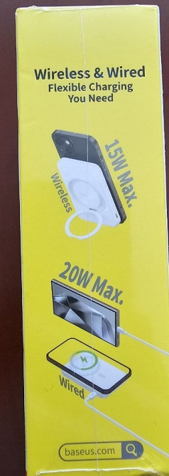 Power Bank Baseus PicoGo MagSafe NEW + кабель type-c Гарантия Харьков - изображение 2