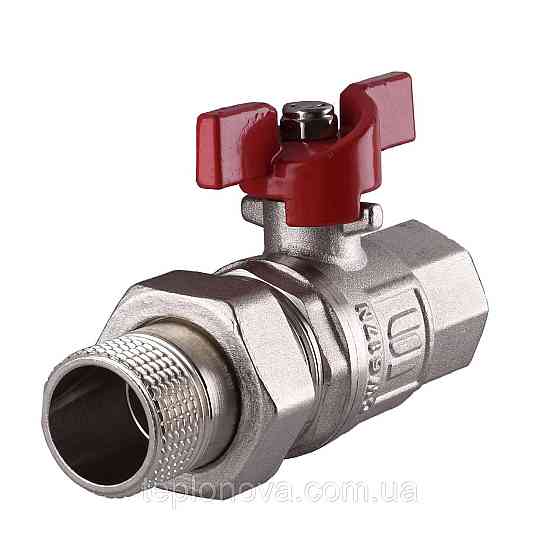 Кран кульовий прямий з американкою SELBA 3/4" КБ SL1509 Чернівці