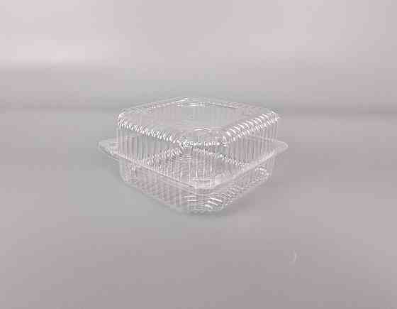 Контейнер пластиковий з відкидною кришкою V800 мл IT-10 131*131*70 (50 шт) Харків