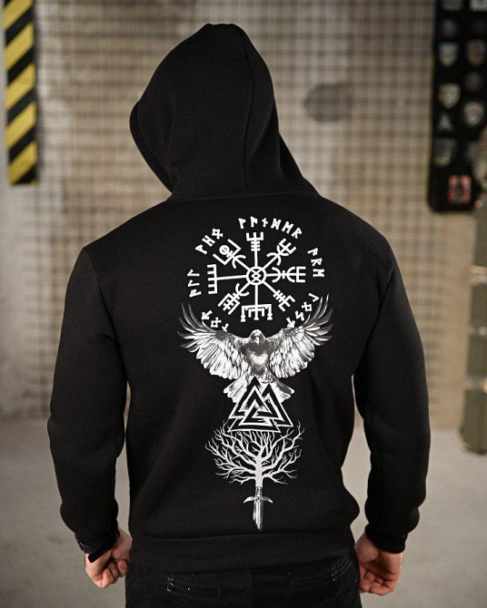 Милитари худи на флисе GENESIS Odin ПП8062 Одеса - фото 5