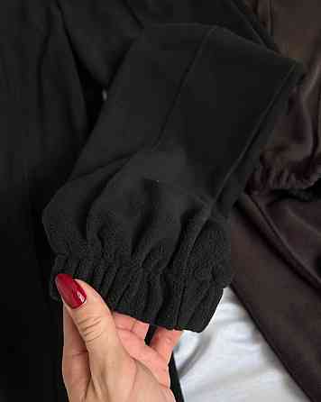 Женский теплый комбинезон на молнии с капюшоном из двухстороннего флиса Черный, 46/48 Одесса