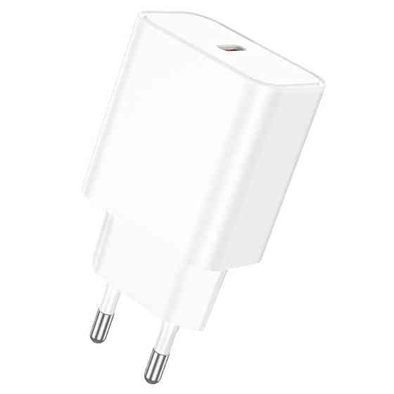 Мережевий зарядний пристрій BOROFONE BA71A Power single Port PD20W charger, колір білий BA71AW Одеса