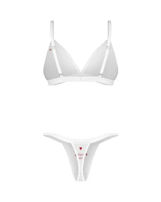 Комплект Obsessive Weddya Bride 3-pcs set S/M Львів - фото 3
