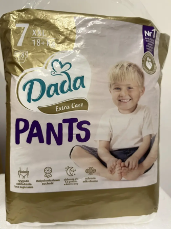 Підгузки-трусики для дітей Dada Extra Large Дада Екстра лардж 7 / +18кг / 28 шт Львів