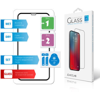 Скло захисне ACCLAB Full Glue Apple iPhone XR/11 (1283126508196) Вінниця - фото 6