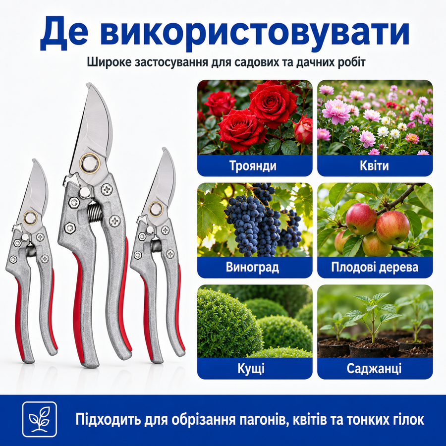 Садові ножиці, секатори, ножі (98745623) Київ - фото 12