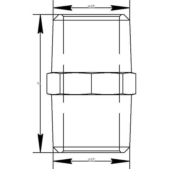 Ніпель VIEGA 1522  1/2″ ЗЗ (266592) Київ