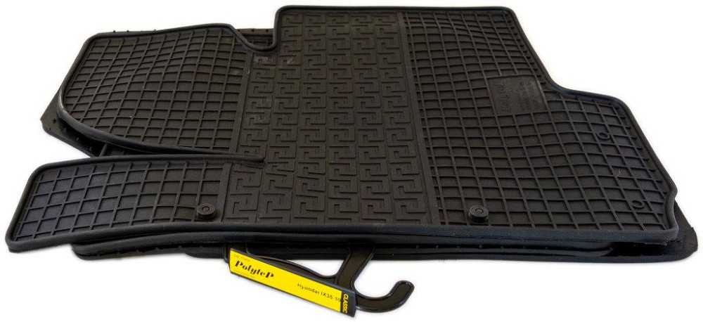 Коврики резиновые Hyundai IX35 (2010-2017), Kia Sportage (2010-2015) 4шт, евроклетка Киев - изображение 1