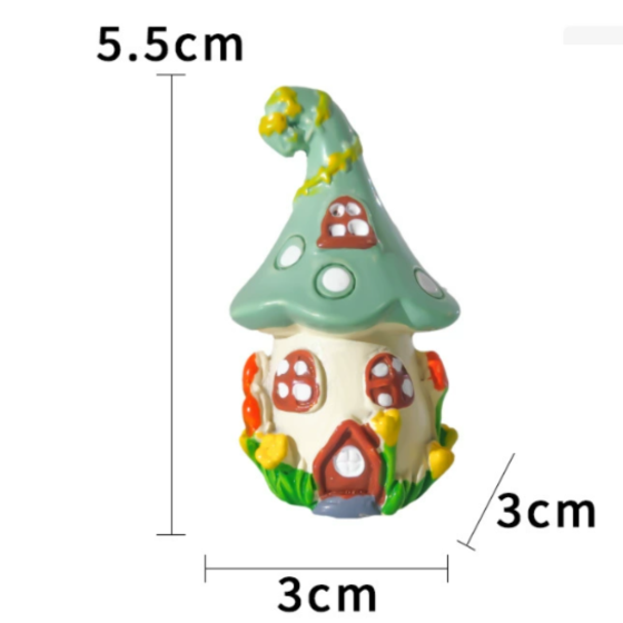 Казковий будиночок 5.5 х 4 см для мікроландшафту та хенд-мейду Одеса