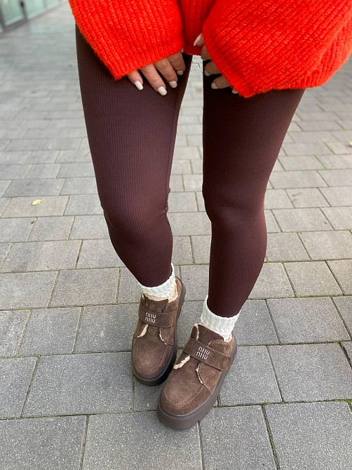 PLPS Угги жіночі PLPS 2808-4 коричневі (зима, замша натуральна) (6030) Коломыя - изображение 7