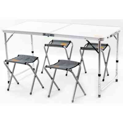 Набор кемпинговой мебели СИЛА на 4 особи 120 х 60 х 70 см (960701) Винница