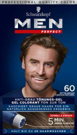 60 Мужская гель-краска  для волос и бороды без амиака Schwarzkopf  Men Perfect  №60 средний-каштановый Киев - изображение 1