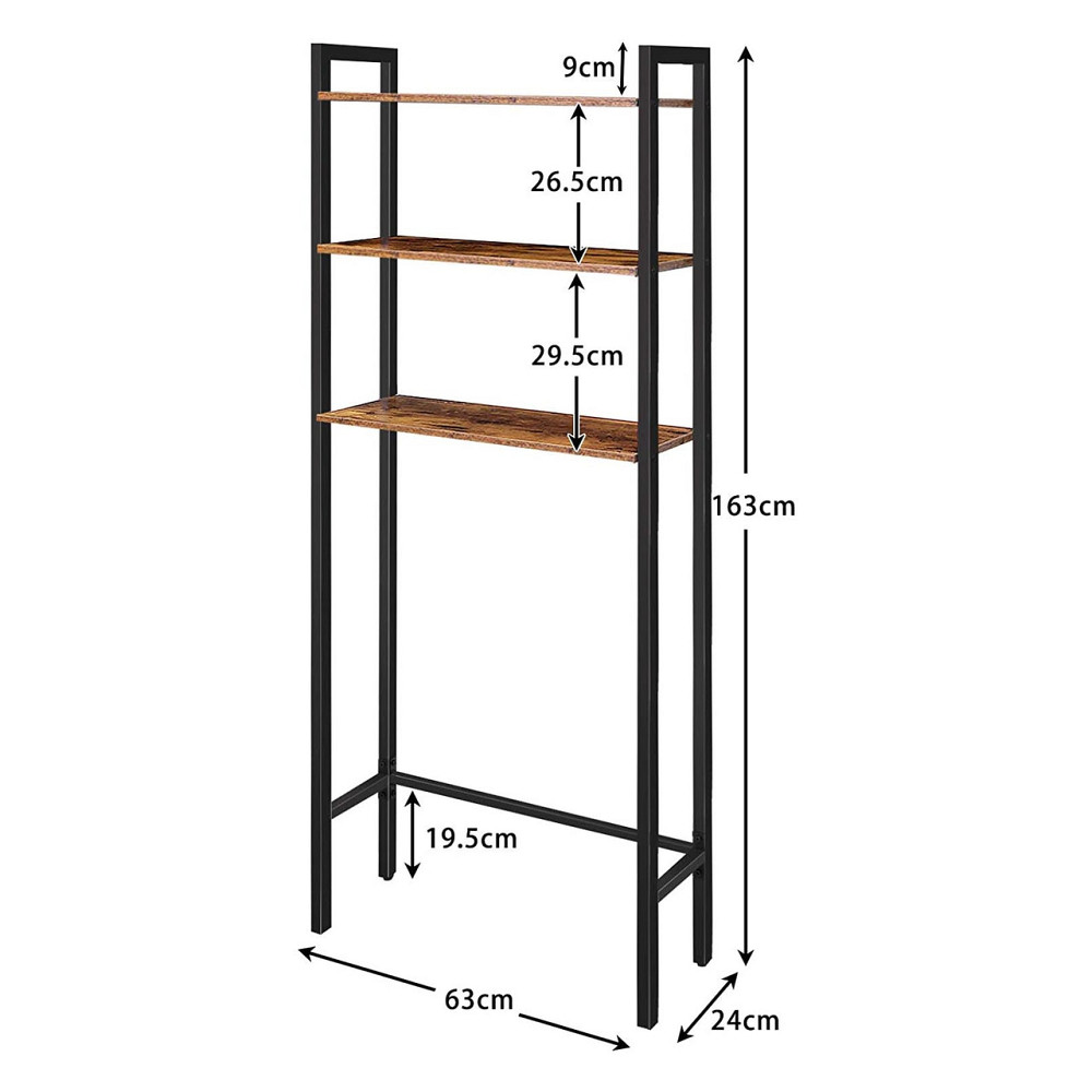 Стелаж над пральною машиною "Карвіна" венге-мускат Миколаїв - фото 6