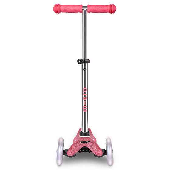 Самокат Micro серії Mini Deluxe Fairy Glitter LED – Рожевий Дніпро