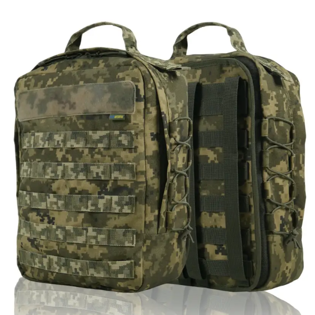 Штурмовой рюкзак 10л. кордура пиксель. Тактический рюкзак Рюкзаки тактические, рюкзак штурмовой Киев - изображение 1