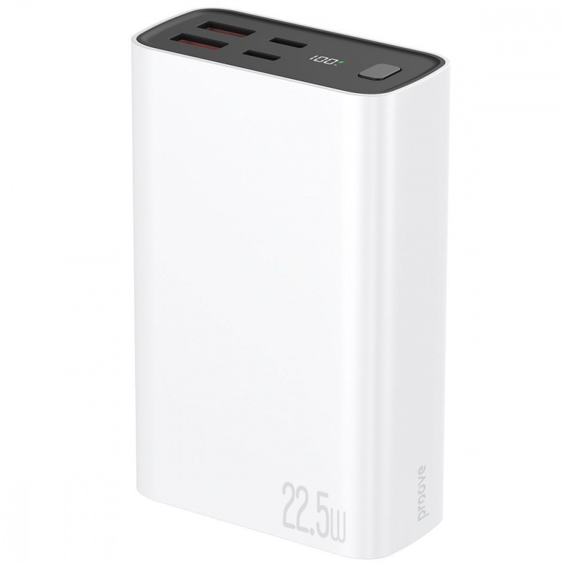 Універсальна мобільна батарея Proove Hyper Flux Plus 22.5 W 20000 mAh White (PBF222120002) ( Білий ) Харьков - изображение 1