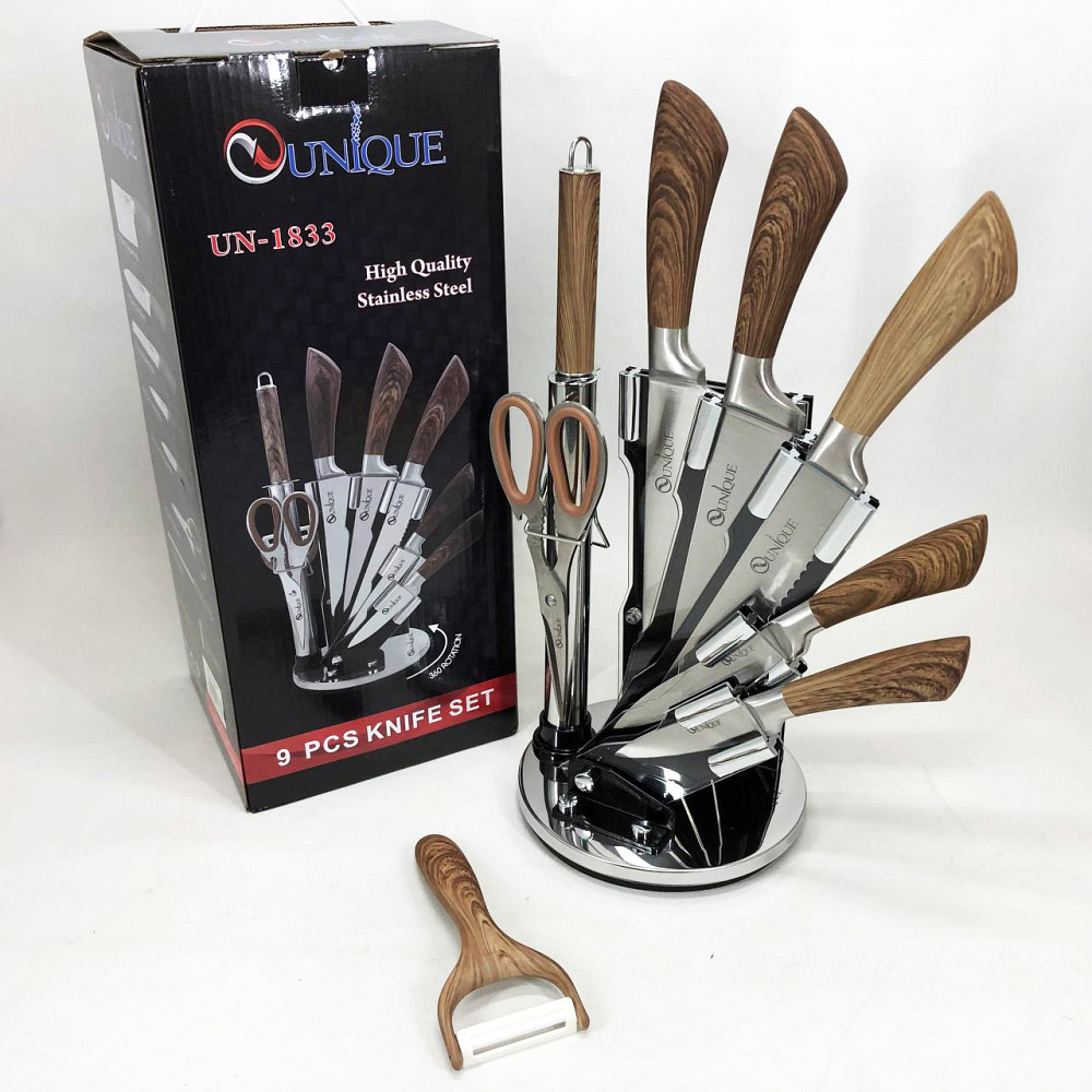 Ножі кухонні з нержавіючої сталі, Відмінний набір ножів, Сталеві кухонні ножі Бюджетні TI-92 Івано-Франківськ - фото 5