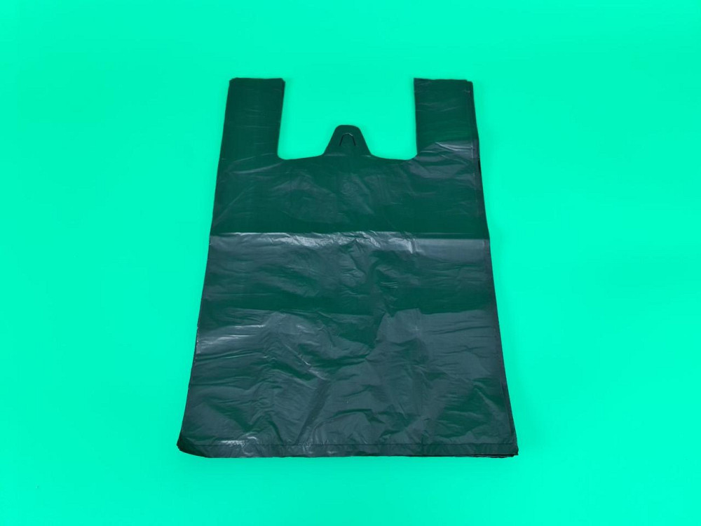 Майка п\э №27*47 Черная 12 мкр (200шт) (1 пачка) Харьков - изображение 1