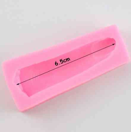 Молд силиконовый Палец 65 мм розовый Киев