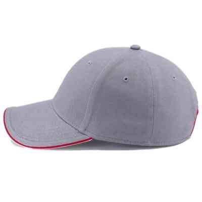 Кепка coFEE Piping сірий/червоний/білий (4044-7 CO) Вінниця