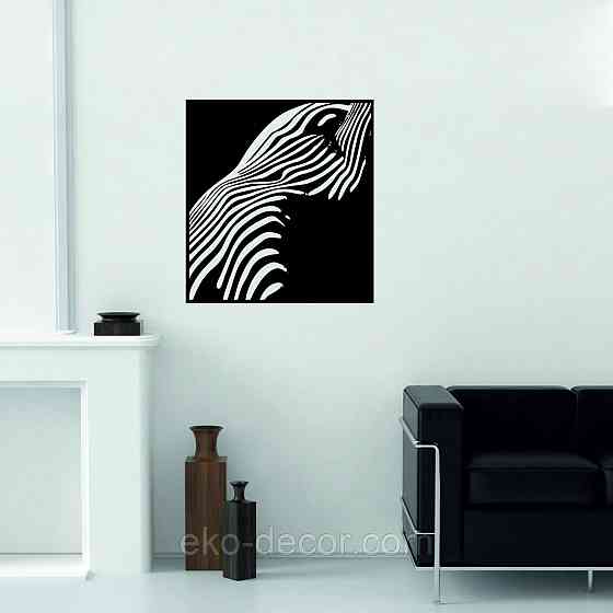 Декоративное настенное Панно «Тело Женщины», Декор на стену 90*83 см, Черный Киев