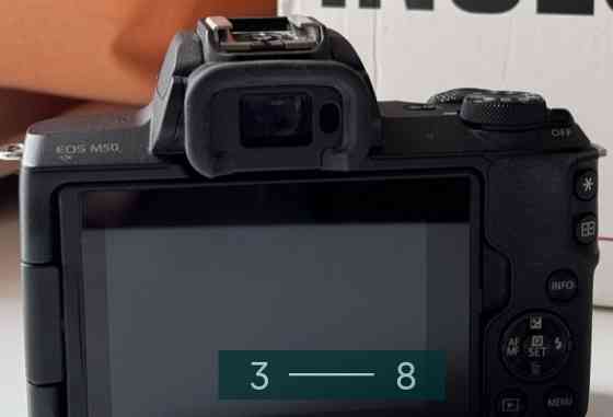 Фотоаппарат Canon EOS M50 + Kit 15-45mm. IS STM Киев