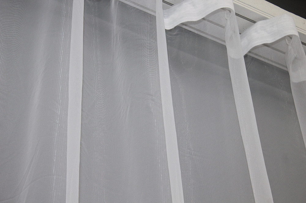 Тюль VR-Textil 1413т Фатин з вишивкою Білий 300х220 см (42-0935) Київ - фото 8