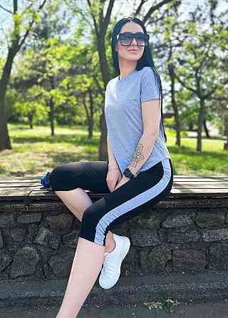 Спортивний костюм з бриджами "Dion" оптом | Батал Сірий, 50-52 Київ