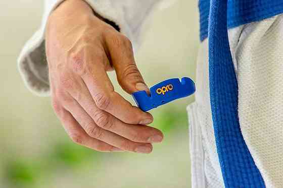 Капа OPRO Bronze доросла (вік 11+) Blue (art.102500002) Луцк