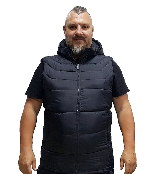 Мужская батальная стеганая жилетка.p.4XL(56) Киев - изображение 1