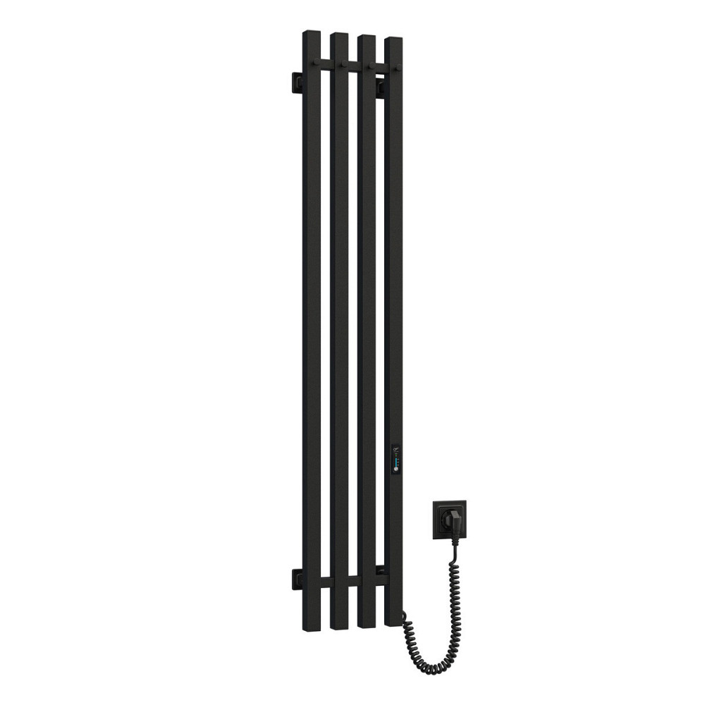 Рушникосушка чорна EF Levante 210×1200 R Киев - изображение 5