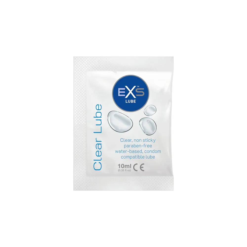 Лубрикант - EXS Clear Lube, 10 мл*100 шт. Sex Aura Київ - фото 1