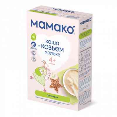 Детская каша MAMAKO гречневая на козьем молоке 200 г (4607088795994) Винница